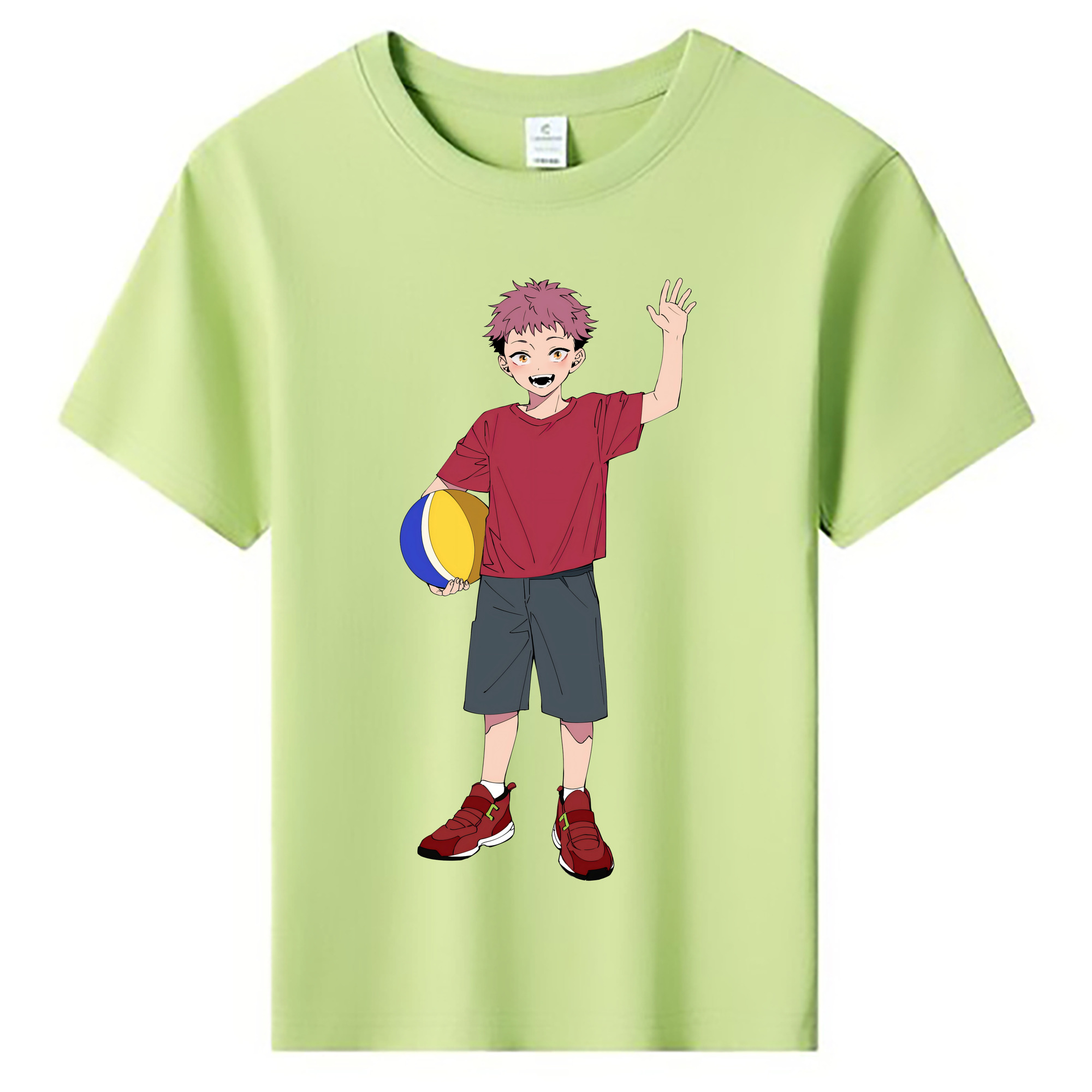 （画像用） 呪術廻戦 Jujutsu Kaisen 綿100％キッズTシャツ（フロントプリント）